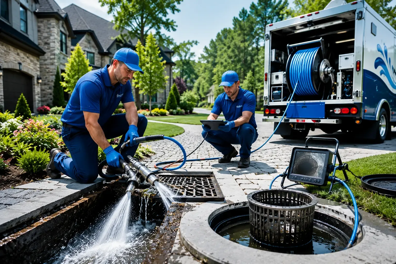 Local outdoor drain cleaning professionals in Franklin, MN